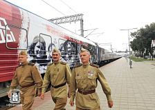 Поезд Победы» прибыл в Калинковичи. Передвижной музей пробудет в райцентре два дня